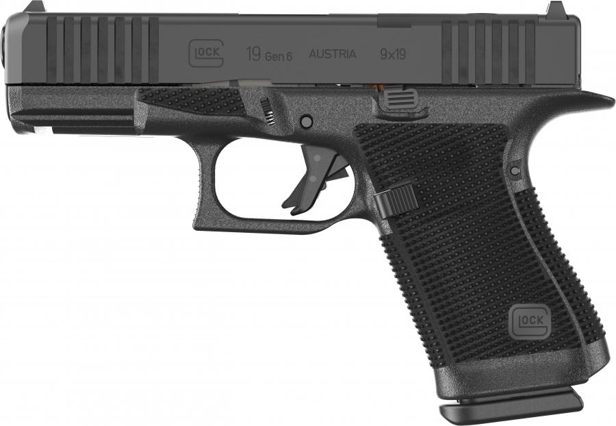 Glock 19 Gen6 Ors 9mm 3 15rd Magazines 402 Glock Marksman Barrel