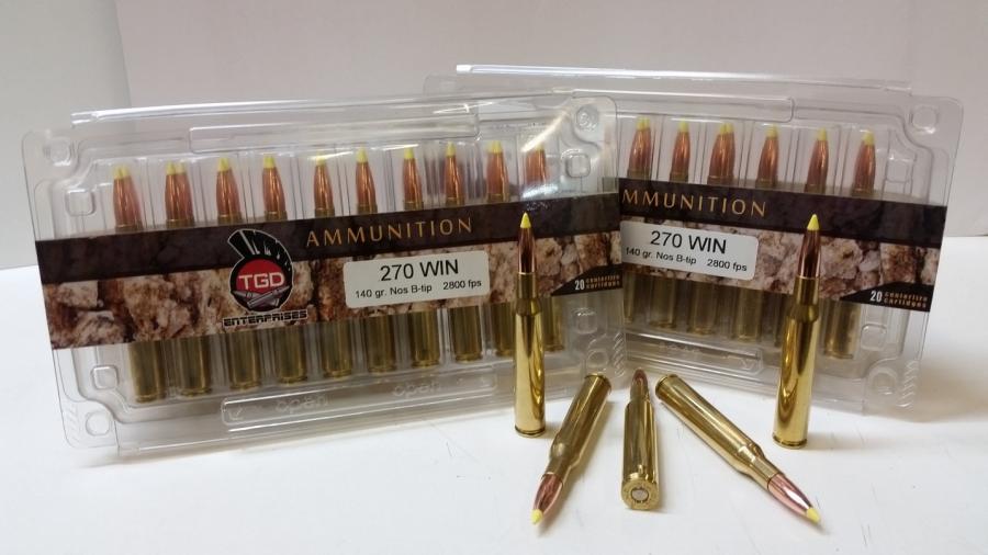 TGD 270 WIN 140 GR Nosler