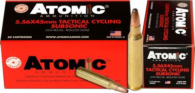 Atomic Tactical Cycling Subsonic 5.56 Nato