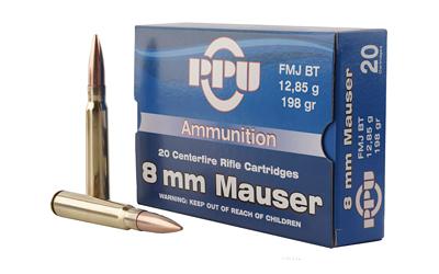 Ppu 8mm 198gr Fmj