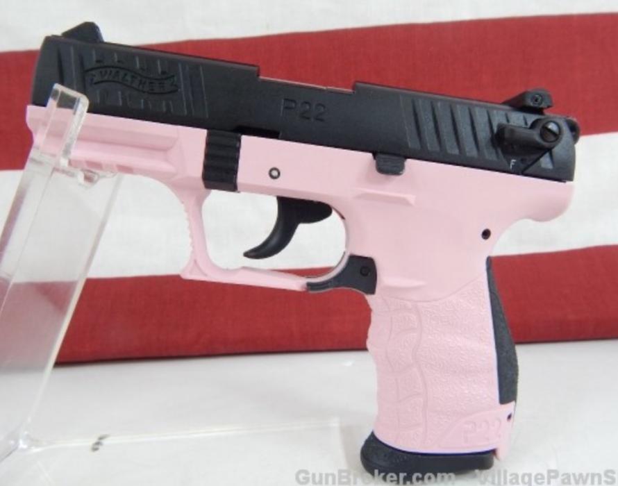 Carl Walther/walther Arms P22 Pink/black 22lr