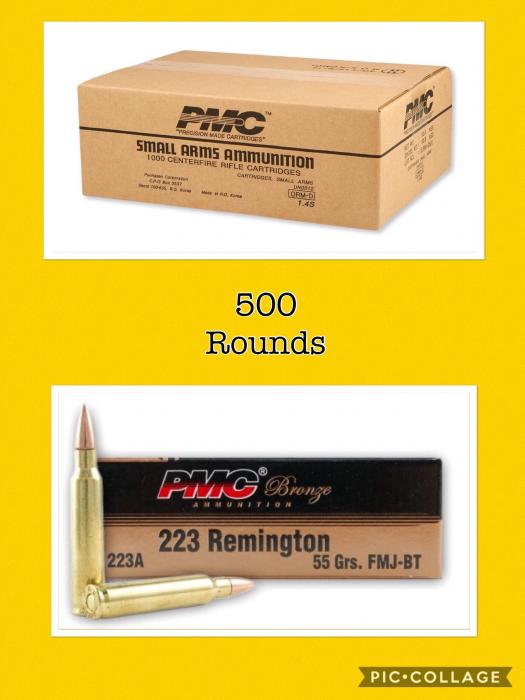 PMC 223a 55gr Fmj-bt 1000rds 50