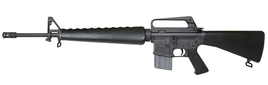 ArmaLite's basic AR-15 Platform M16 design improved by Colt.