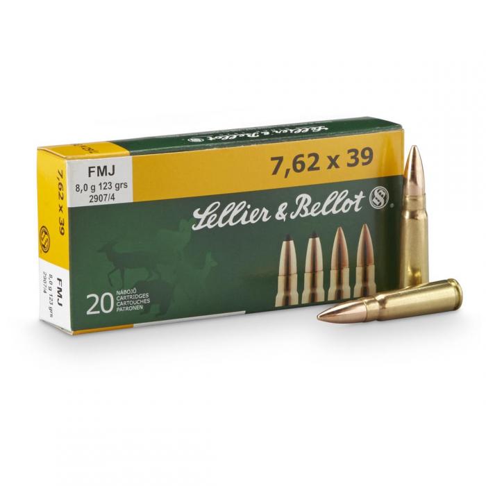 Sellier & Bellot 7.62x39 Non-corrosive 20cartridges