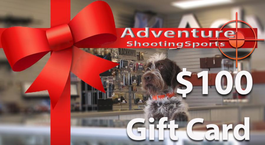 $100 Adventure Outdoor Gift Card