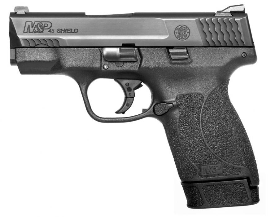 S&w Shield 45acp 3.3" Bl 6&7r