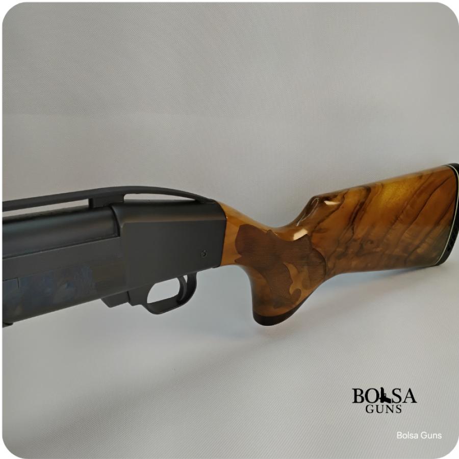 LJITIC MONOGUN 12 GAUGE 34" BARREL  RELEASE TRIGGER BEAUTIFUL WOOD-img-4