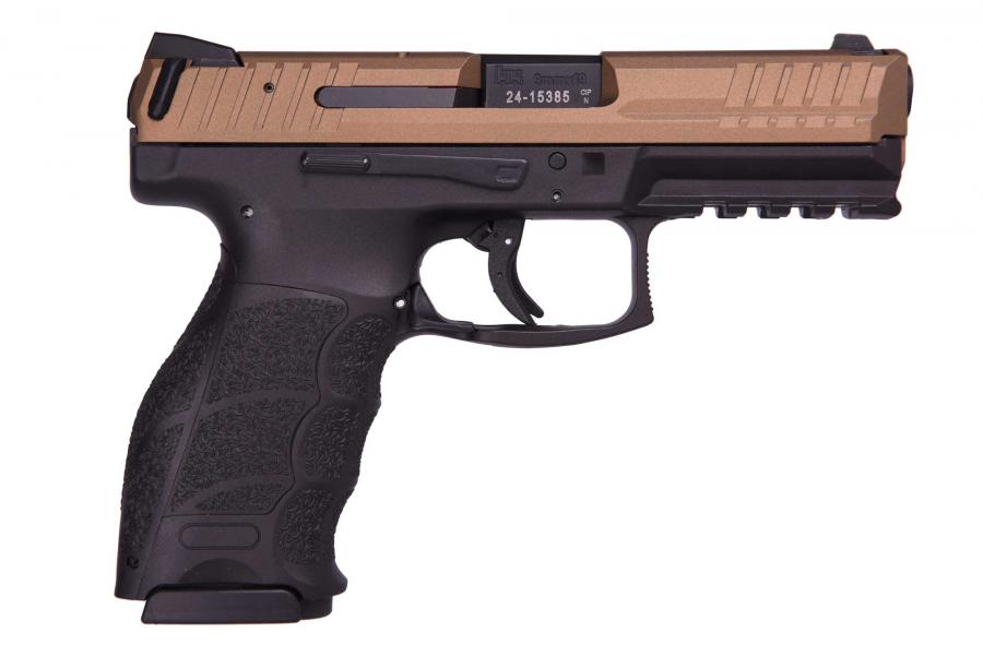 HK VP9 9mm Bronze/blk 15+1 FS