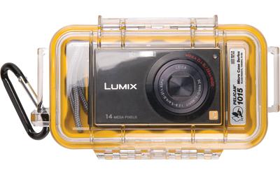 Pelican 1015 Micro Case Yellow/clear