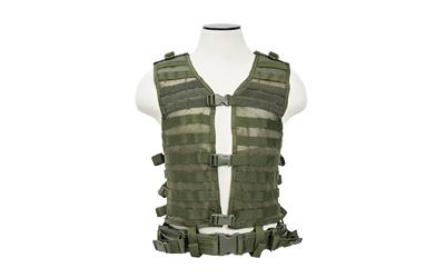 Ncstar Vism Molle Vest Med-2xl Grn