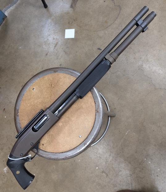 Remington 870 Wingmaster W/Pachmayr Grips-img-0