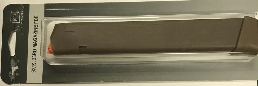 Magazine Glk 9mm 33rd Fde Pkg