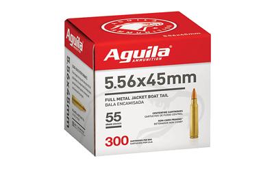 Aguila 556nato 55gr Fmjbt 300/1200