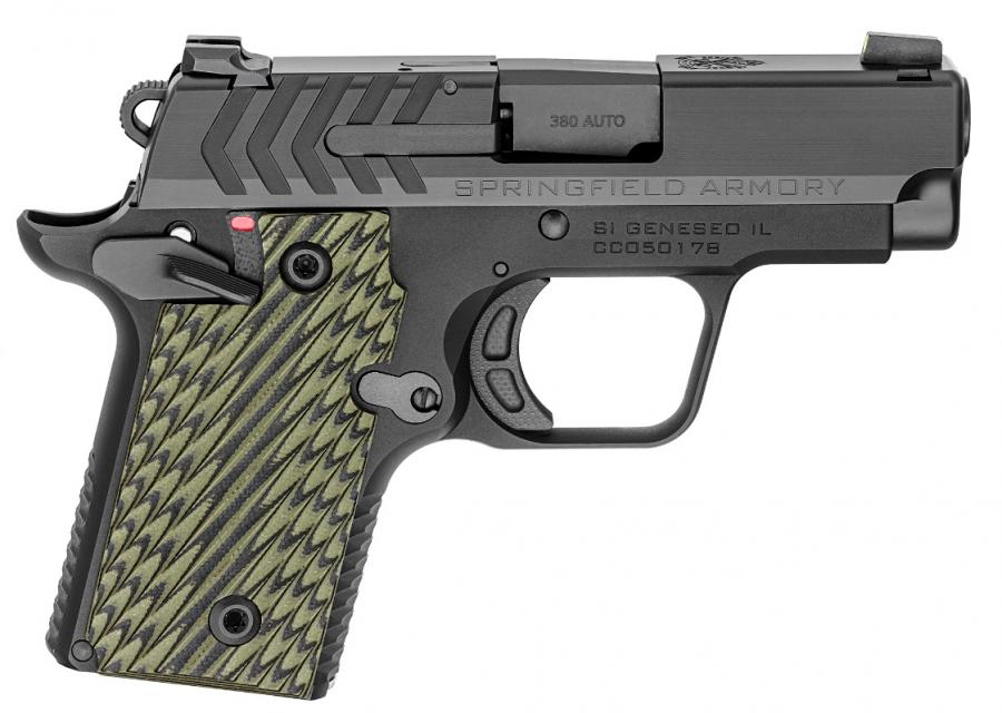 Springfield 911 380acp Blk 2.7" 6rdx1/7rdx1
