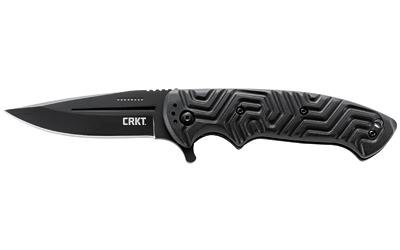 Crkt Acquisition Folder 3.3" Pln Blk
