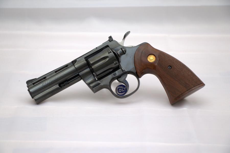 Colt Python 4 Royal Blue 1974 | Cajun Gun And Gear