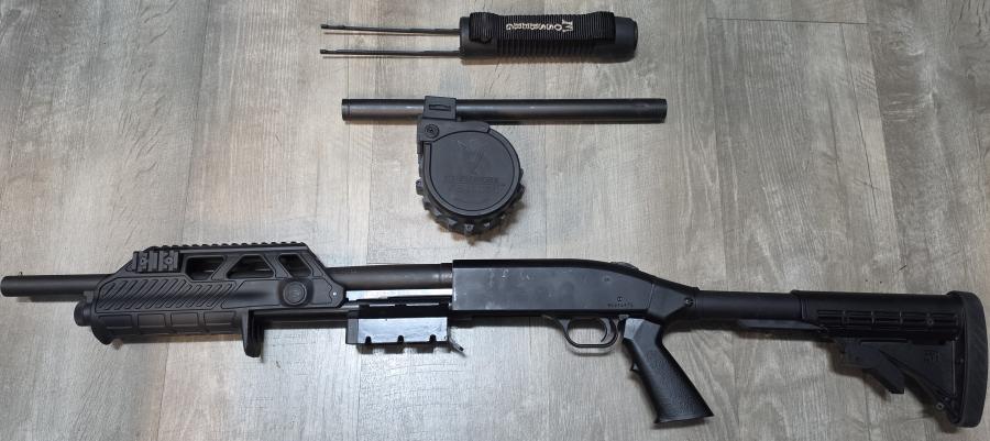 Mossberg 500 12ga 18 1/2" bbl ATI Venom Sidewinder kit-img-1