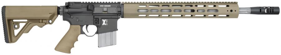 Lar-458 X-1 Rifle, TAN With Operator