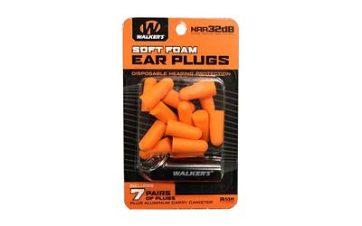 Walkers 7pk Org Foam Plug W/case