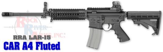 CAR A4 Fluted Barrel