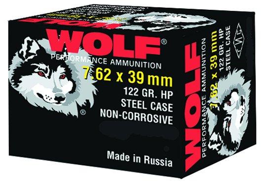 Wolf Performance 7.62mmx39mm Hollow Point 122