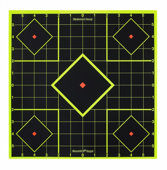 Birchwood Casey Shoot-n-c Sight-in 5 Pack