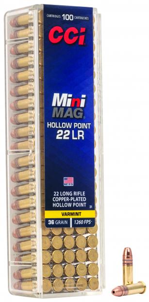 CCI Varmint 22 Long Rifle Hollow