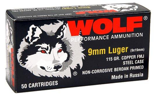 Wolf Handgun 9mm Full Metal Jacket
