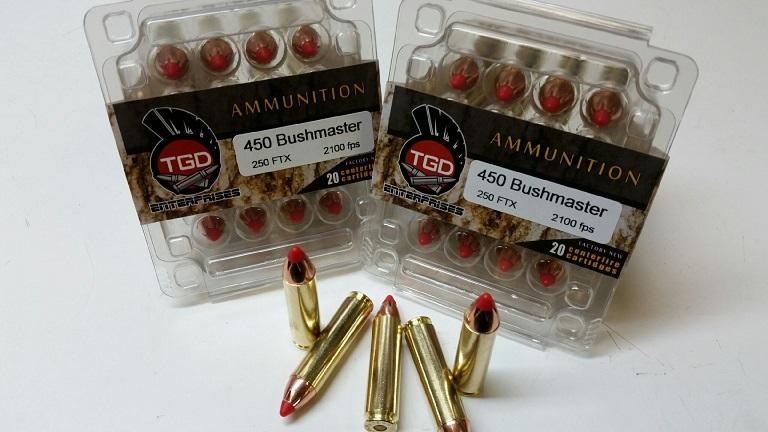 TGD 450 Bushmaster 250gr FTX 20