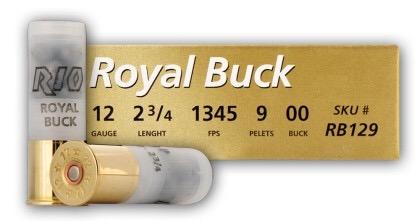 Rio Royal Buck 12ga 2.75" 1345fps