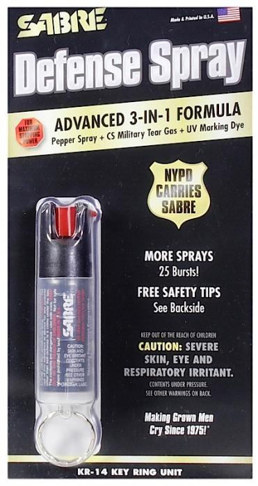 Sabre Soft Case Key Ring Oc/cs/uv