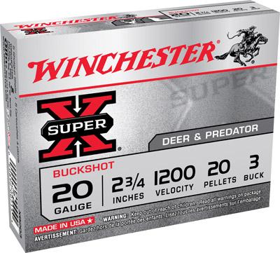 Win Super X Buckshot 20 ga