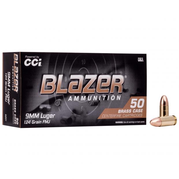 CCI Blazer 9mm Full Metal Jacket