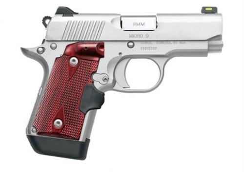 Kimber Micro 9 Stainless Rosewood Laser