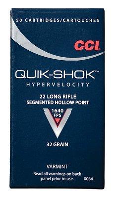 CCI Varmint 22 Long Rifle Hollow