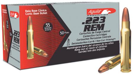 Aguila 1e223110 .223 Remington 55 GR