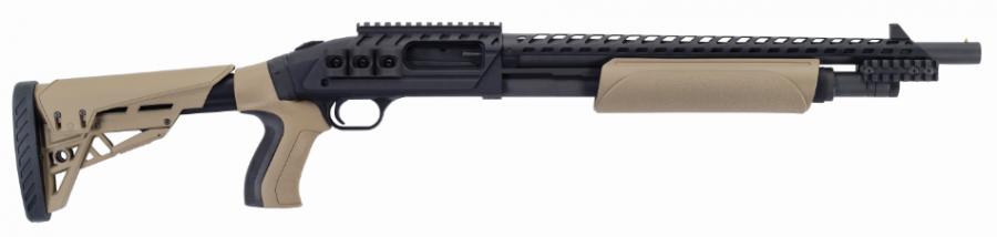 Mossberg 500 Scorpion 12ga 18.5" Bl/fde