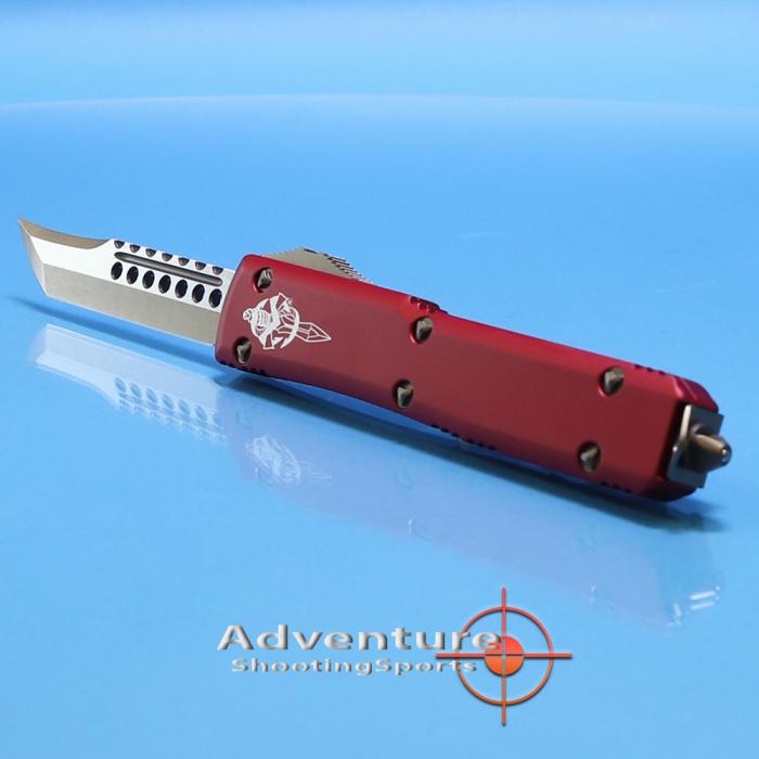 119-13rd Microtech Ultratech Hellhound RED