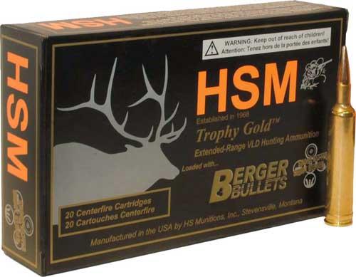 Hsm Ammo 6.5 Creedmoor 130gr.