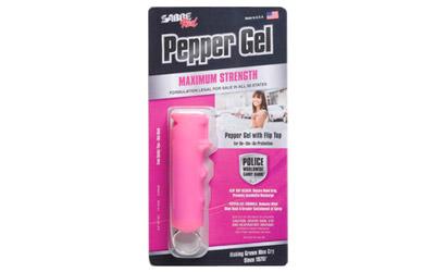 Sabre Pepper Gel W/ Flip Top-pink