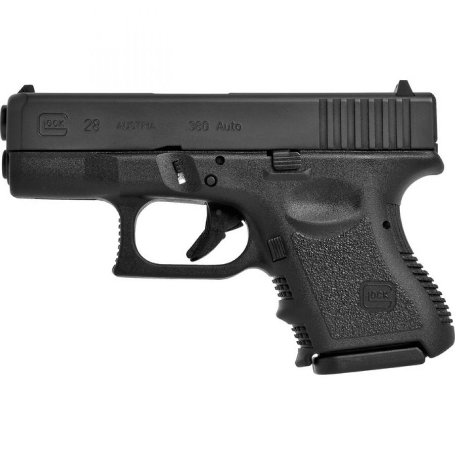 Glock 28, GEN 3, Semi-automatic, Safe Action, Sub-Compact, 380 ACP, 4.02", -img-0