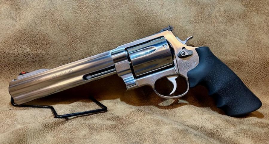 Like New in Box Smith & Wesson, Model 350 X-Frame Revolver, Double Action/S-img-0