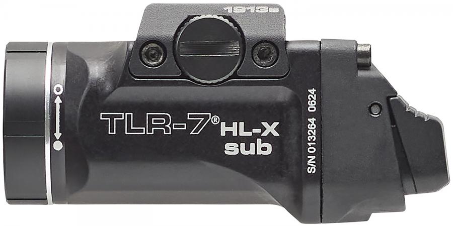 Streamlight 69505 Tlr 7 Hl X Sub Usb Black 6000 Series Aluminum
