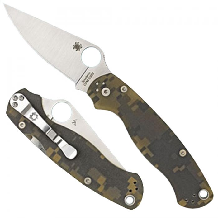 Spyderco Para-military2 Folder 3.4" Cpms30v Flat