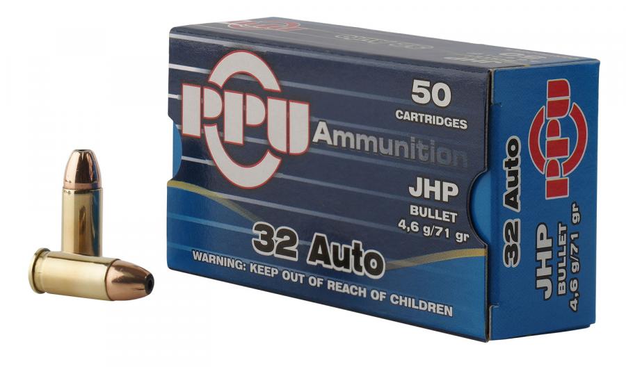 PPU Ppr3.11 Handgun 32 Automatic Colt