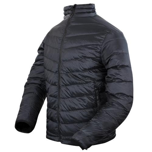 Zephyr Lightweight Down Jacket Black XXL