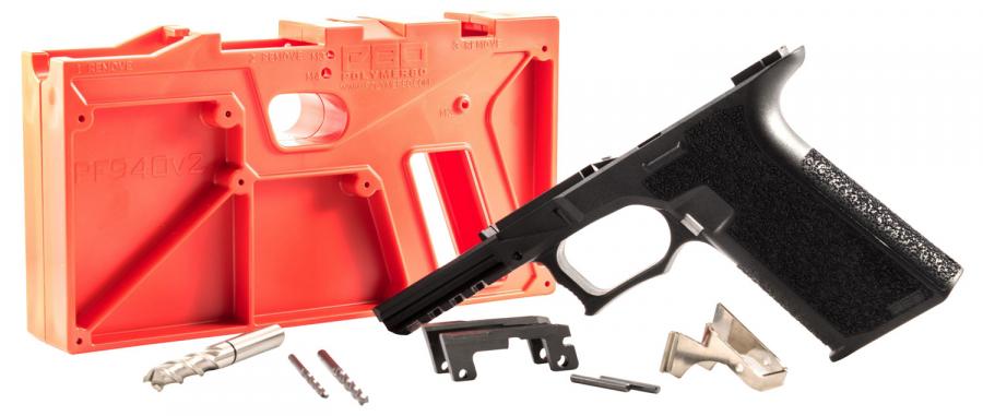 Polymer80 P80pf940v2bl G17/22 Gen3 Compatible Frame