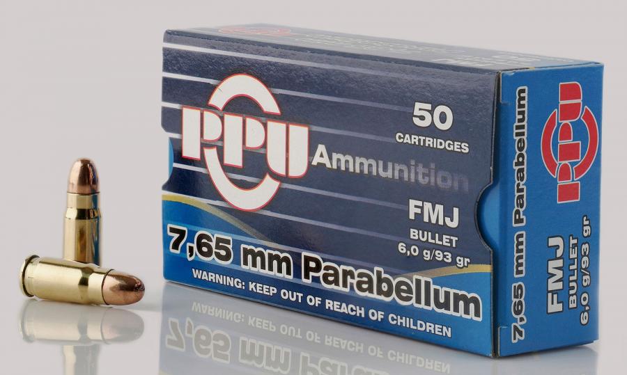 PPU Pph765p Handgun 7.65 Parabellum 93