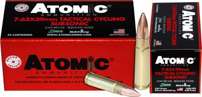 Atomic 00474 Tactical Cycling Subsonic 7.62x39mm