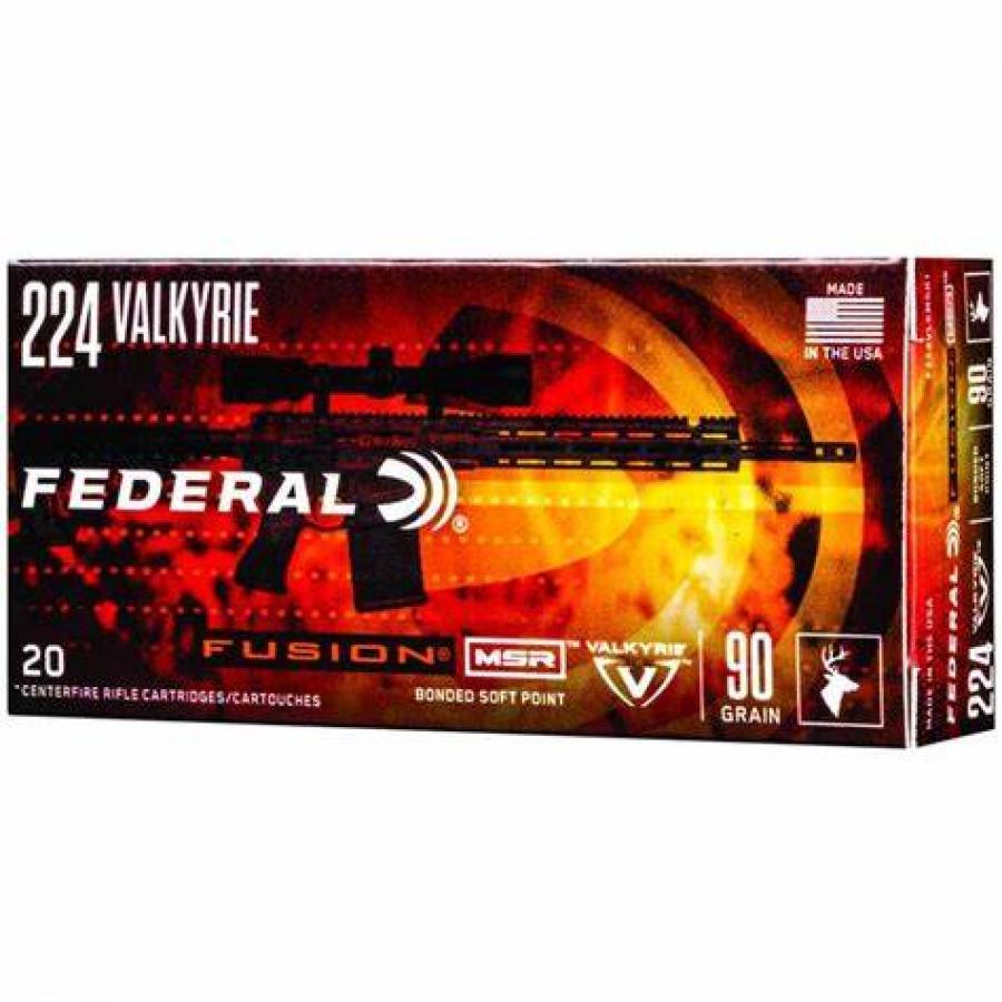 Federal 224 Valkyrie 90gr Soft Point